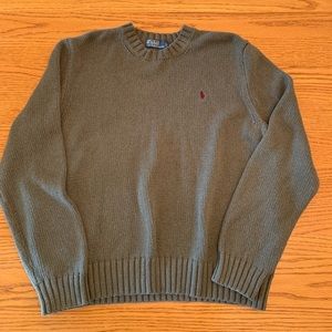 Men’s POLO crew neck sweater. Size XL